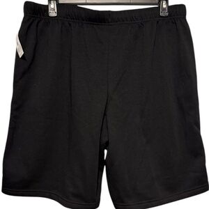 Black Athletic Shorts with Tailored Look
